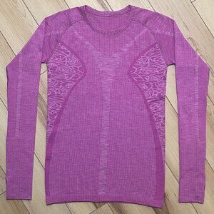 Lululemon Rest Less Pullover Heathered Tender Violet Size 8
